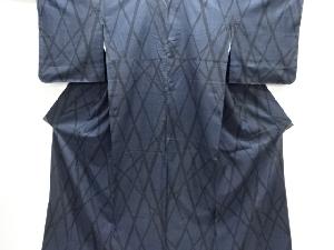 竹模様織り出し本場泥大島紬着物(5マルキ)